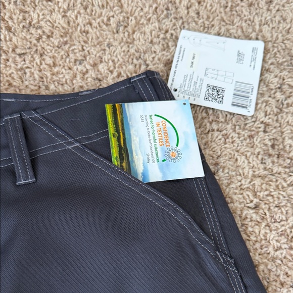 Men's Dark Gray Cargo Pants - Picture 3 of 8